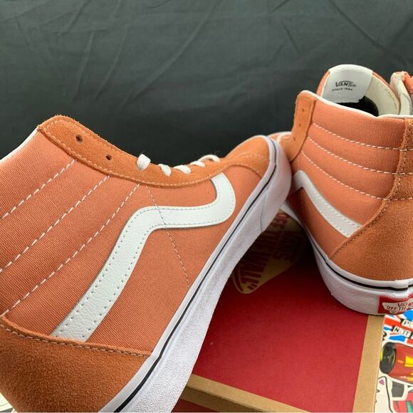 Vans Sk8-Hi Reissue SI Burnt Orange Women's Various Sizes - Picture 10 of 12